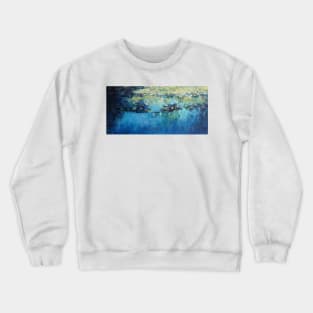 Lily Pond - morning Crewneck Sweatshirt